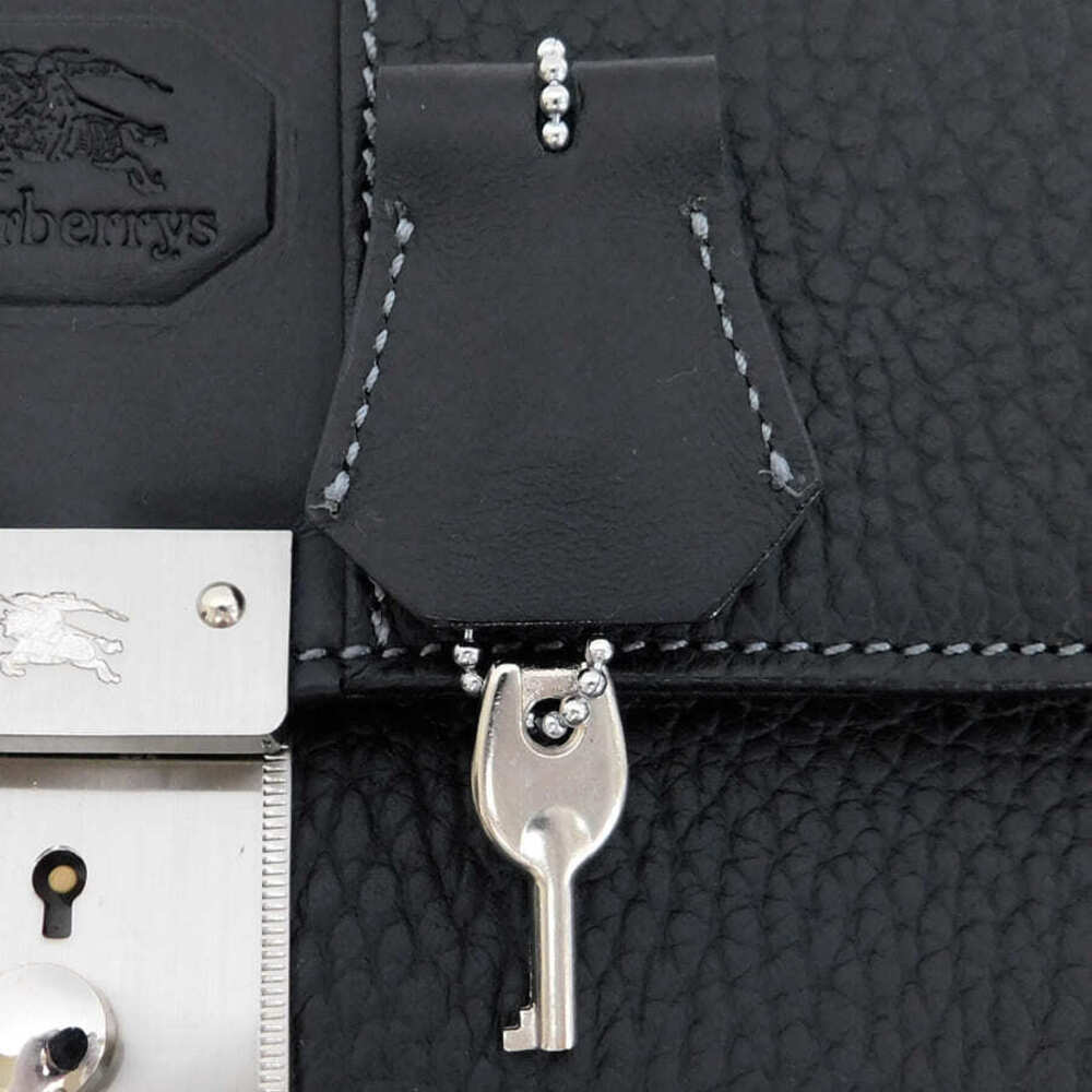 Burberry Shoulder bag black leather going out - Picture 9 of 9